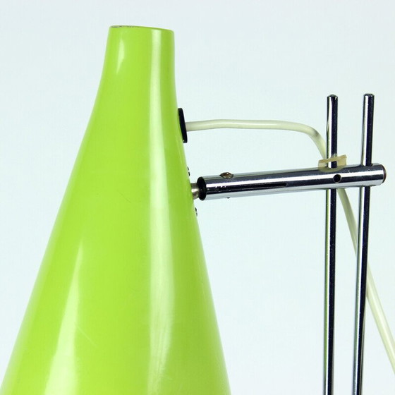 Image 1 of Vintage lacquered metal table lamp by Josef Hurka for Lidokov, Czechoslovakia 1960