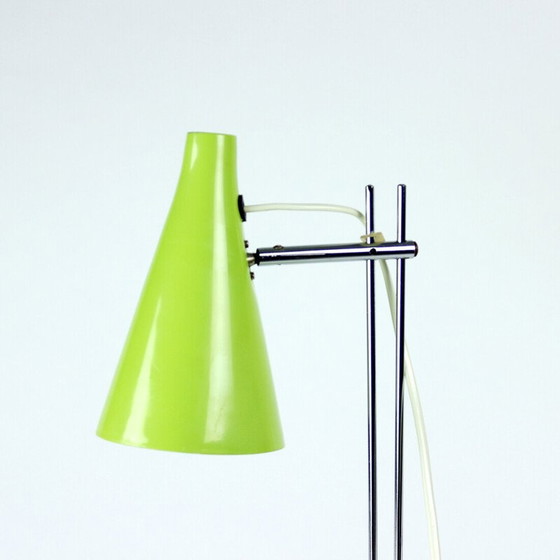 Image 1 of Vintage lacquered metal table lamp by Josef Hurka for Lidokov, Czechoslovakia 1960
