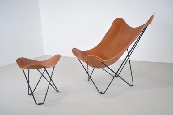 Image 1 of Sedia a farfalla Mariposa + poggiapiedi