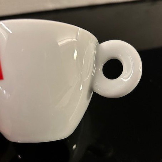 Image 1 of 4X Illy Espresso Cups With 5 Dishes