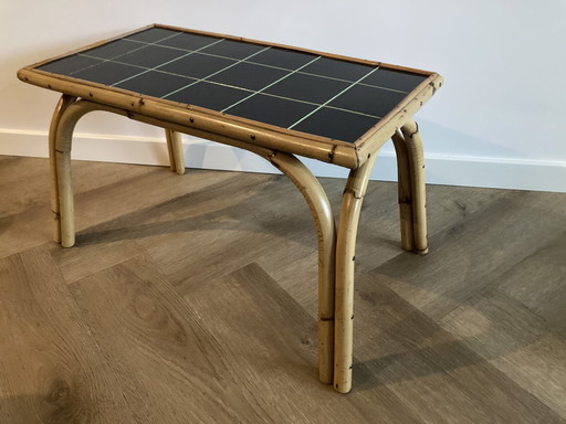 Balbou Table With Ceramic Tiles 1960s