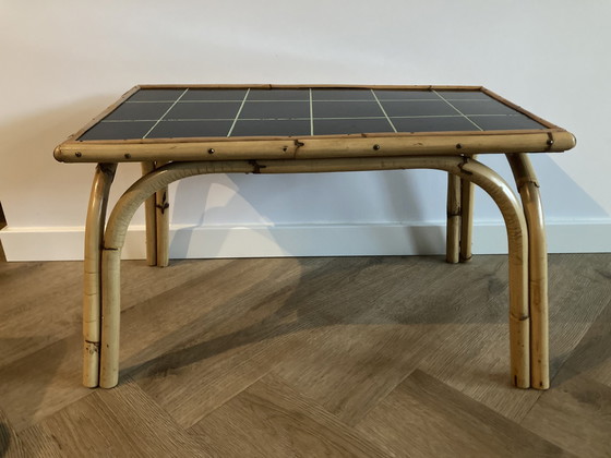 Image 1 of Balbou Table With Ceramic Tiles 1960s