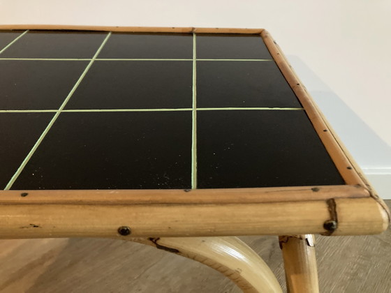 Image 1 of Balbou Table With Ceramic Tiles 1960s