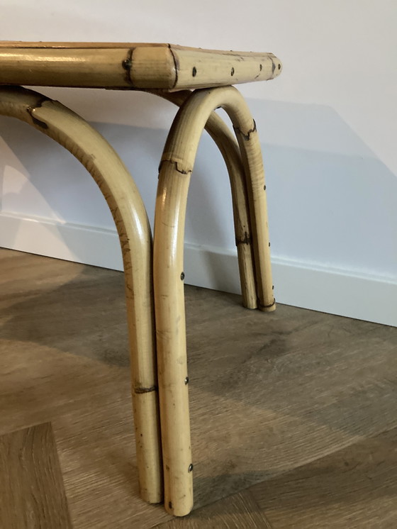 Image 1 of Balbou Table With Ceramic Tiles 1960s