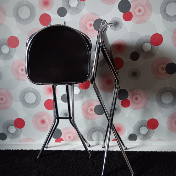 Image 1 of Postmodern Folding Chairs Niels Gammelgaard For Ikea