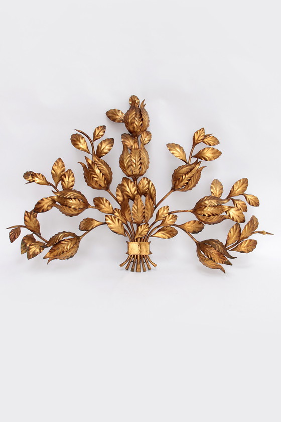 Image 1 of Lampe murale Vintage Design Hollywood Regency Italian 1960s