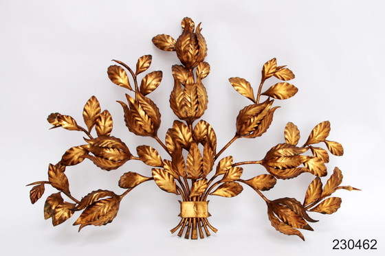 Image 1 of Lampe murale Vintage Design Hollywood Regency Italian 1960s