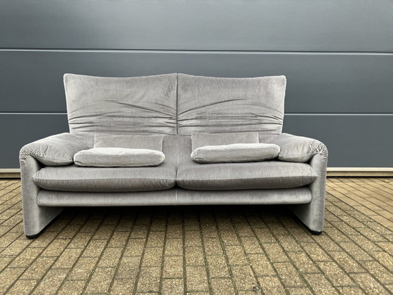 Image 1 of Original Cassina Maralunga 2.5 Seat (190 Cm) In New Condition!!!