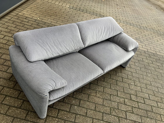 Image 1 of Original Cassina Maralunga 2.5 Seat (190 Cm) In New Condition!!!