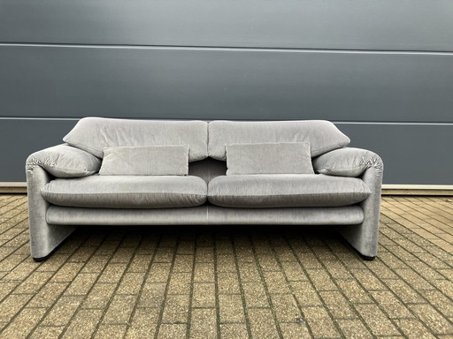 Original Cassina Maralunga 2.5 Seat (190 Cm) In New Condition!!!