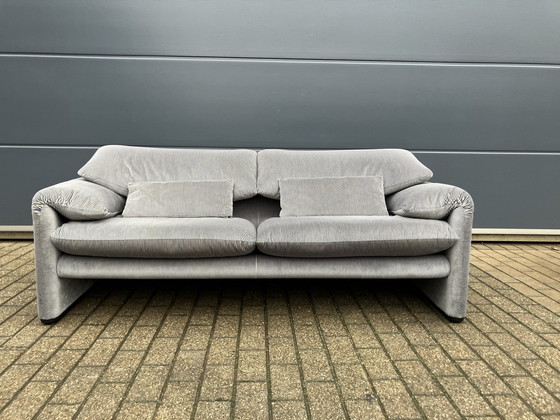 Image 1 of Original Cassina Maralunga 2.5 Seat (190 Cm) In New Condition!!!