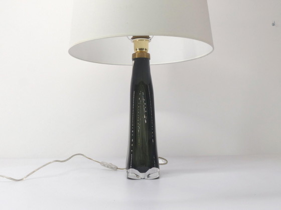 Image 1 of Scandinavian Glass Lamp Carl Fagerlund For Orrefors 1960