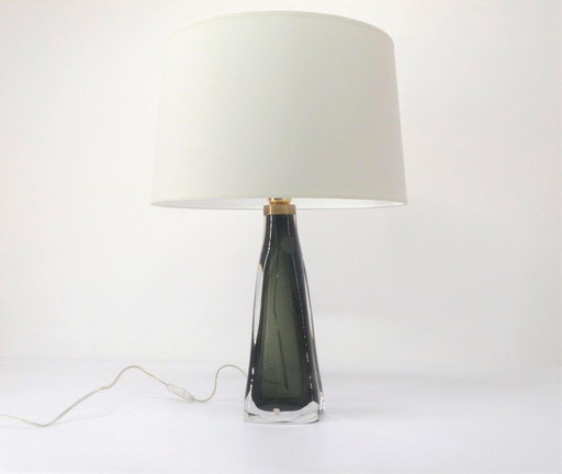 Scandinavian Glass Lamp Carl Fagerlund For Orrefors 1960