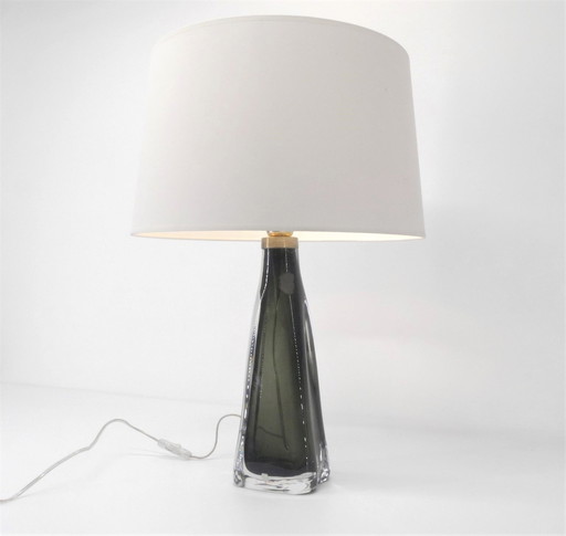 Scandinavian Glass Lamp Carl Fagerlund For Orrefors 1960