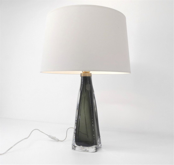 Image 1 of Scandinavian Glass Lamp Carl Fagerlund For Orrefors 1960