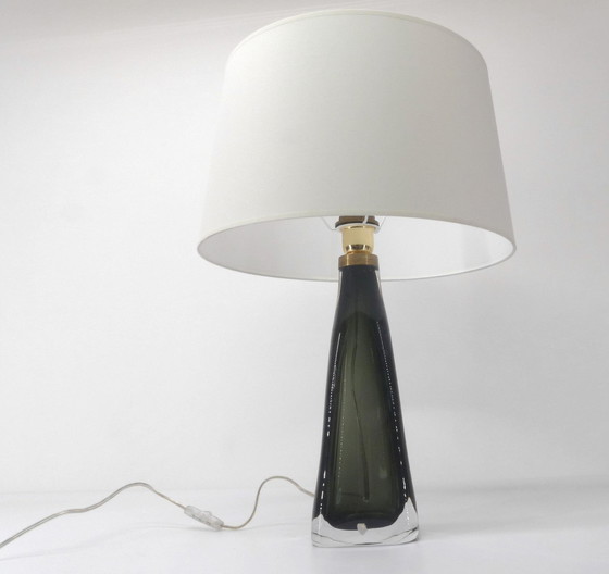 Image 1 of Scandinavian Glass Lamp Carl Fagerlund For Orrefors 1960