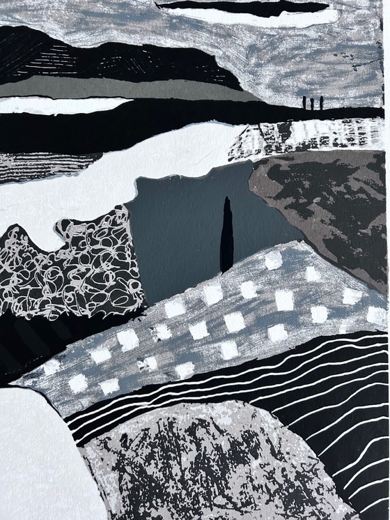 Image 1 of Screenprint Ronald Boonacker - Night Sky III