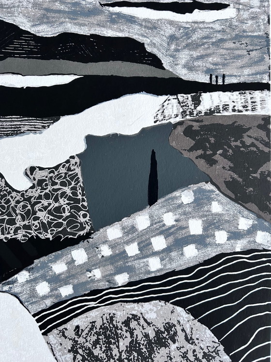 Image 1 of Screenprint Ronald Boonacker - Night Sky III