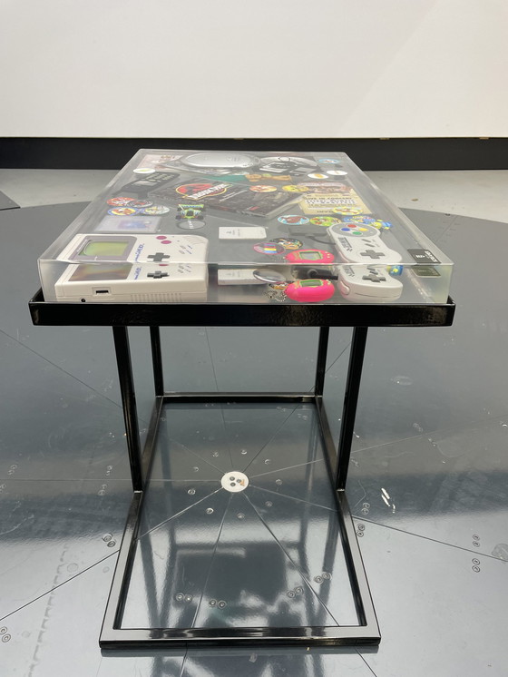 Image 1 of 90s Time Capsule Salon Table