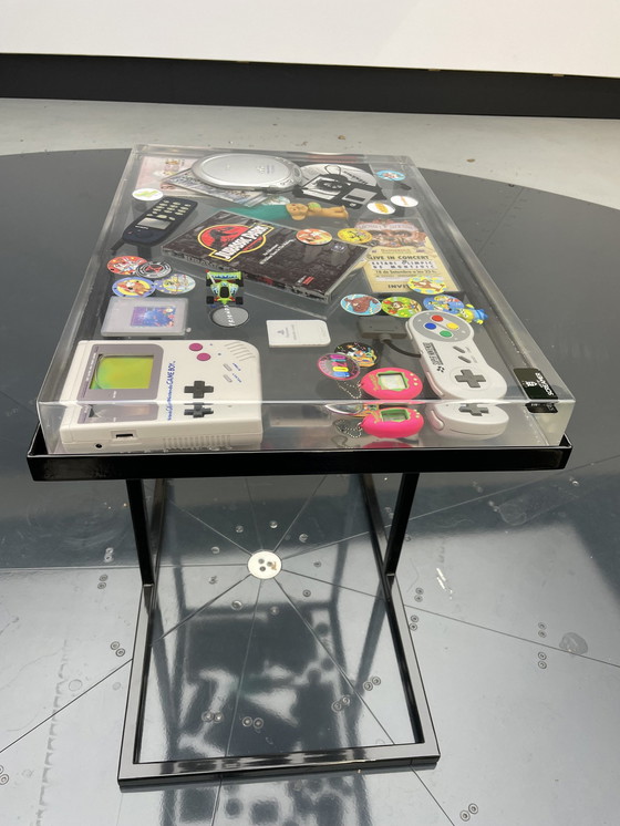 Image 1 of 90s Time Capsule Salon Table