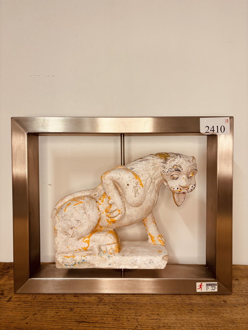 Stone sculpture lion