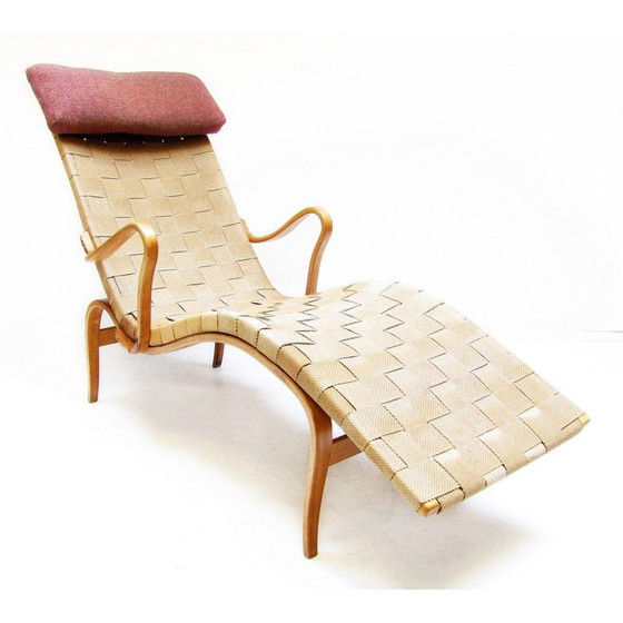 Image 1 of Vintage Swedish Pernilla lounge chair by Bruno Mathsson, 1942
