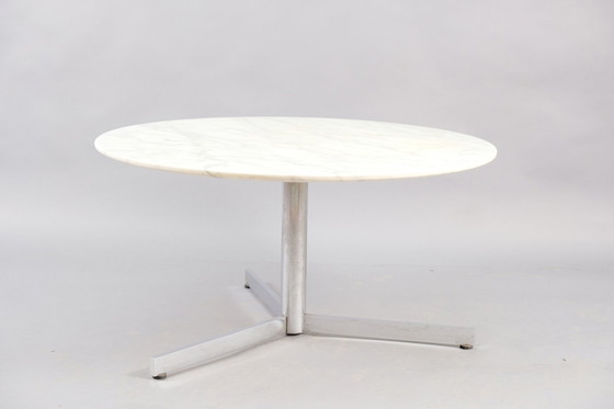 Image 1 of Tavolino da caffè in marmo vintage tedesco, anni '60