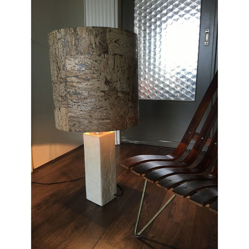 Lampada da terra vintage in ceramica di Mobach, Paesi Bassi, 1960