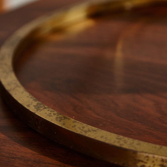 Image 1 of Lampada vintage in ottone di Tommaso Barbi per Bottega Gadda, 1970