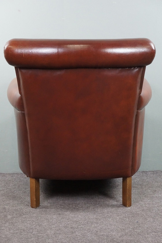 Image 1 of Sheep leather armchair, armchair