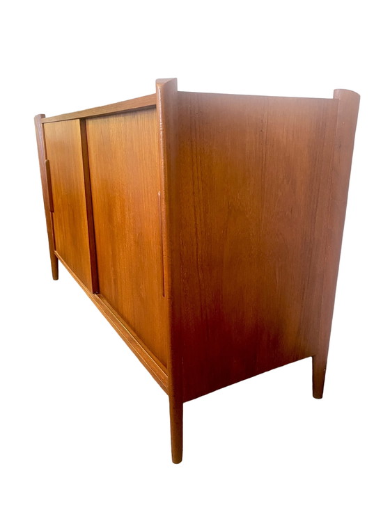 Image 1 of Danish cabinet , sliding doors