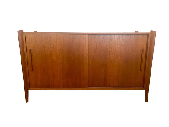 Image 1 of Danish cabinet , sliding doors