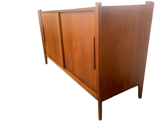 Image 1 of Danish cabinet , sliding doors