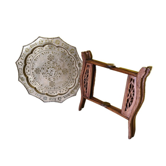 Image 1 of Mesa auxiliar plegable vietnamita, década de 1950