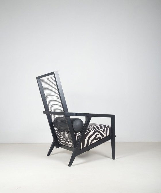 Image 1 of Astoria HB lounge chair by Franco Bizzozzero for Bonacina Pierantonio, 1999