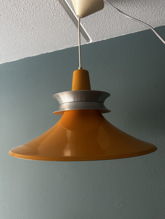 Image 1 of Vintage Pendant Lamp Scandinavian Design Bent Nordsted For Lyskaer Belysning