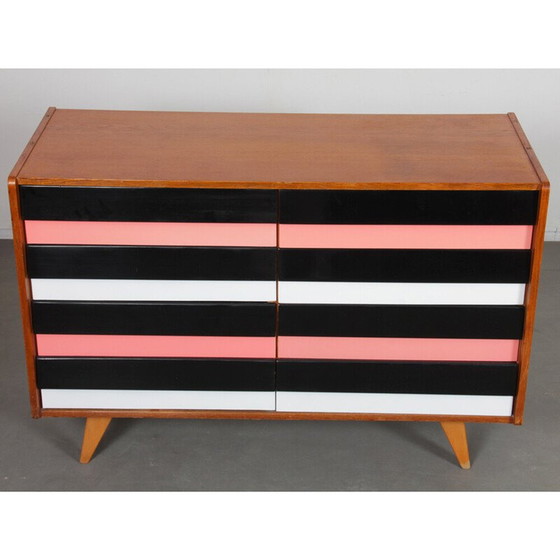 Image 1 of Vintage chest of drawers model U-453 in oak by Jiri Jiroutek for Interier Praha, Czechoslovakia 1960