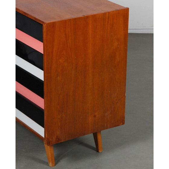 Image 1 of Vintage chest of drawers model U-453 in oak by Jiri Jiroutek for Interier Praha, Czechoslovakia 1960