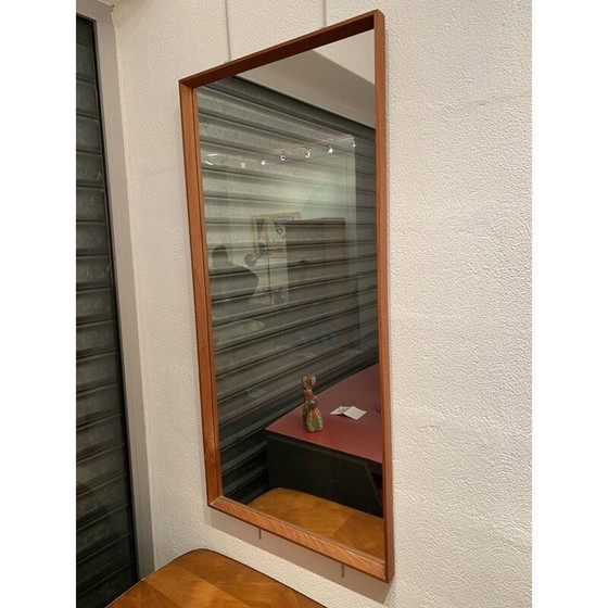 Image 1 of Specchio vintage in palissandro, USA 1975