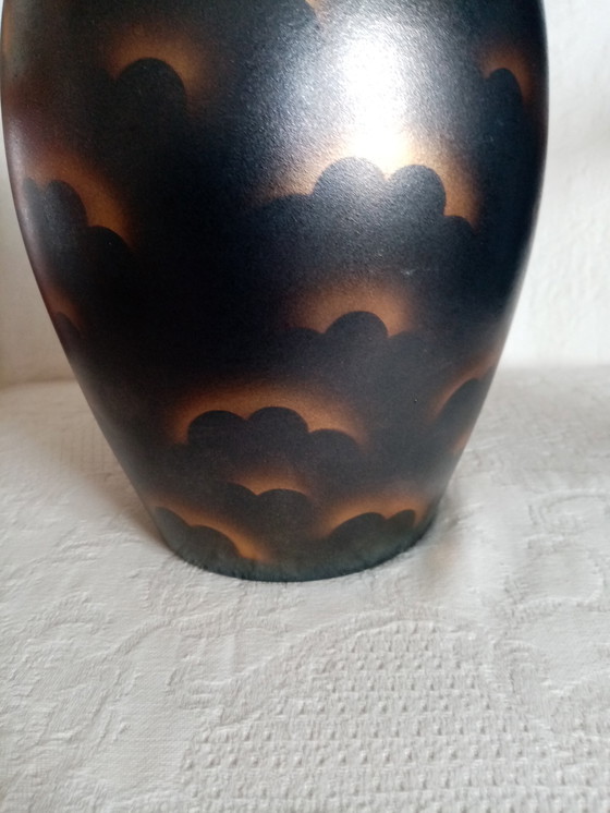 Image 1 of Septfontaines/Villeroy et Boch art deco ceramic vase 24cm