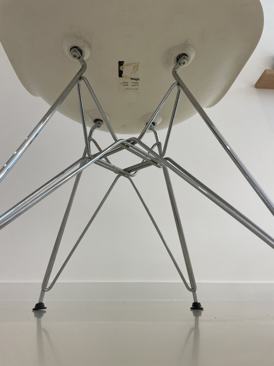 Image 1 of 2X Eames Plastic Side Chair (Dsr) By Vitra | Authentic Design | Eiffel Base