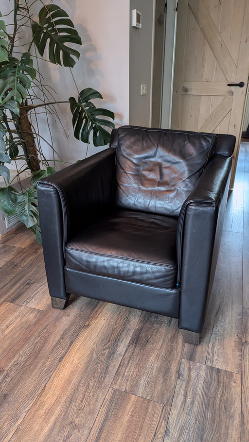 Bench Armchair Black