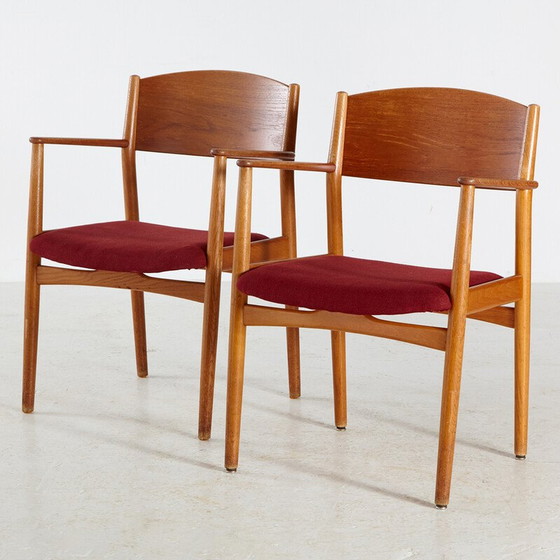 Image 1 of Vintage "Model 147" teak armchair by Børge Mogensen for Søborg Møbelfabrik, 1960s