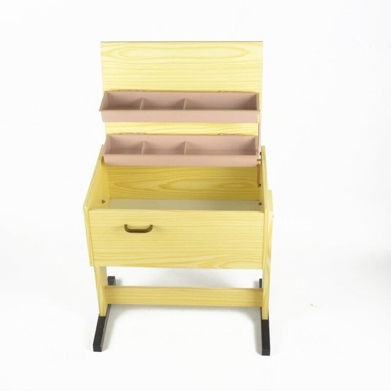 Image 1 of Vintage night stand in beech, Germany 1970s