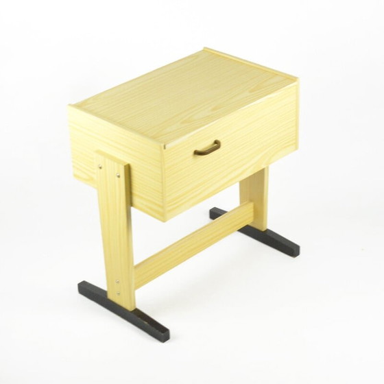 Image 1 of Vintage night stand in beech, Germany 1970s
