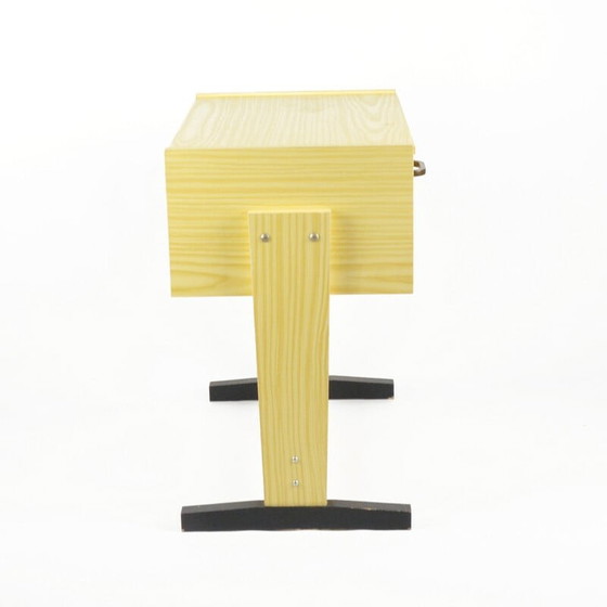 Image 1 of Vintage night stand in beech, Germany 1970s