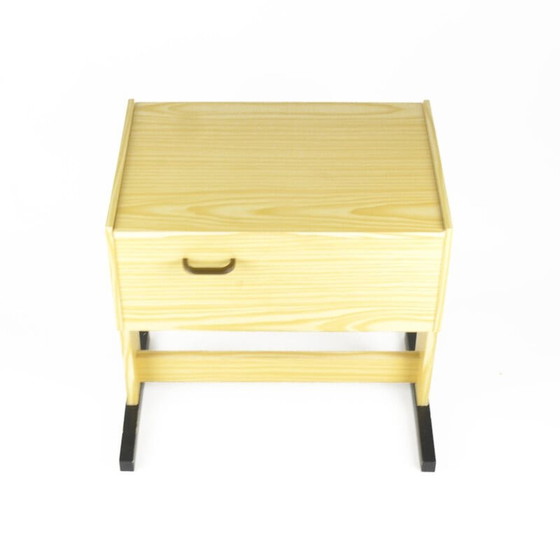 Image 1 of Vintage night stand in beech, Germany 1970s