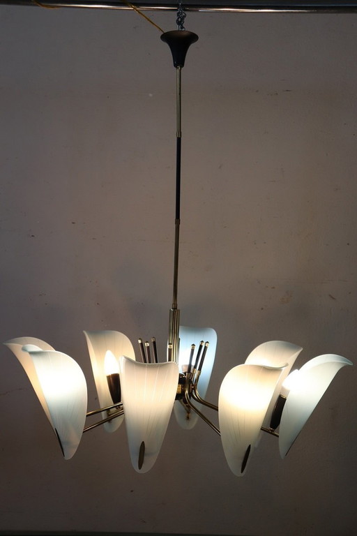 Mid 20Th Century Italian Design Chandelier