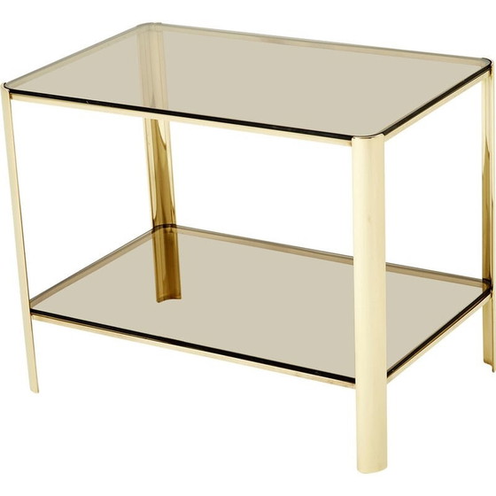 Image 1 of Vintage bronze side table by J.T. Lepelletier for Broncz, 1960s