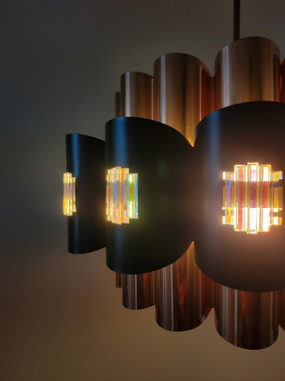 Image 1 of Danish Pendant Lamp By Werner Schou For Coronell Elektro